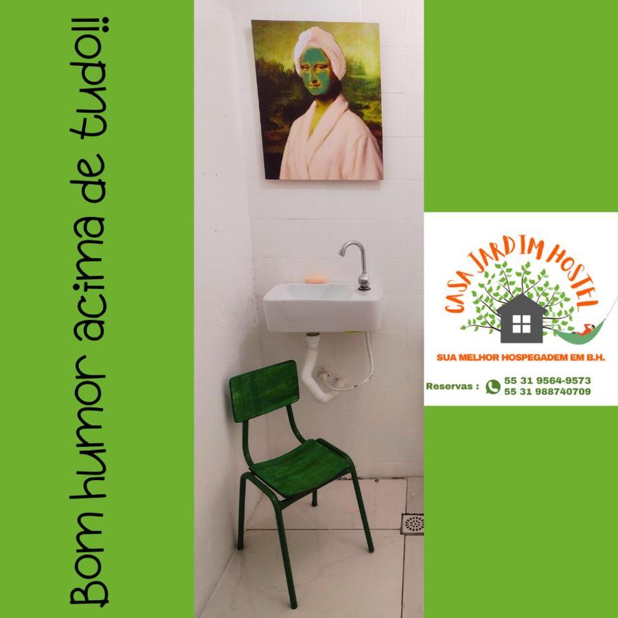 Casa Jardim Hostel Bh - Santa Efigenia - Paraiso เบโลโอรีซอนชี ภายนอก รูปภาพ